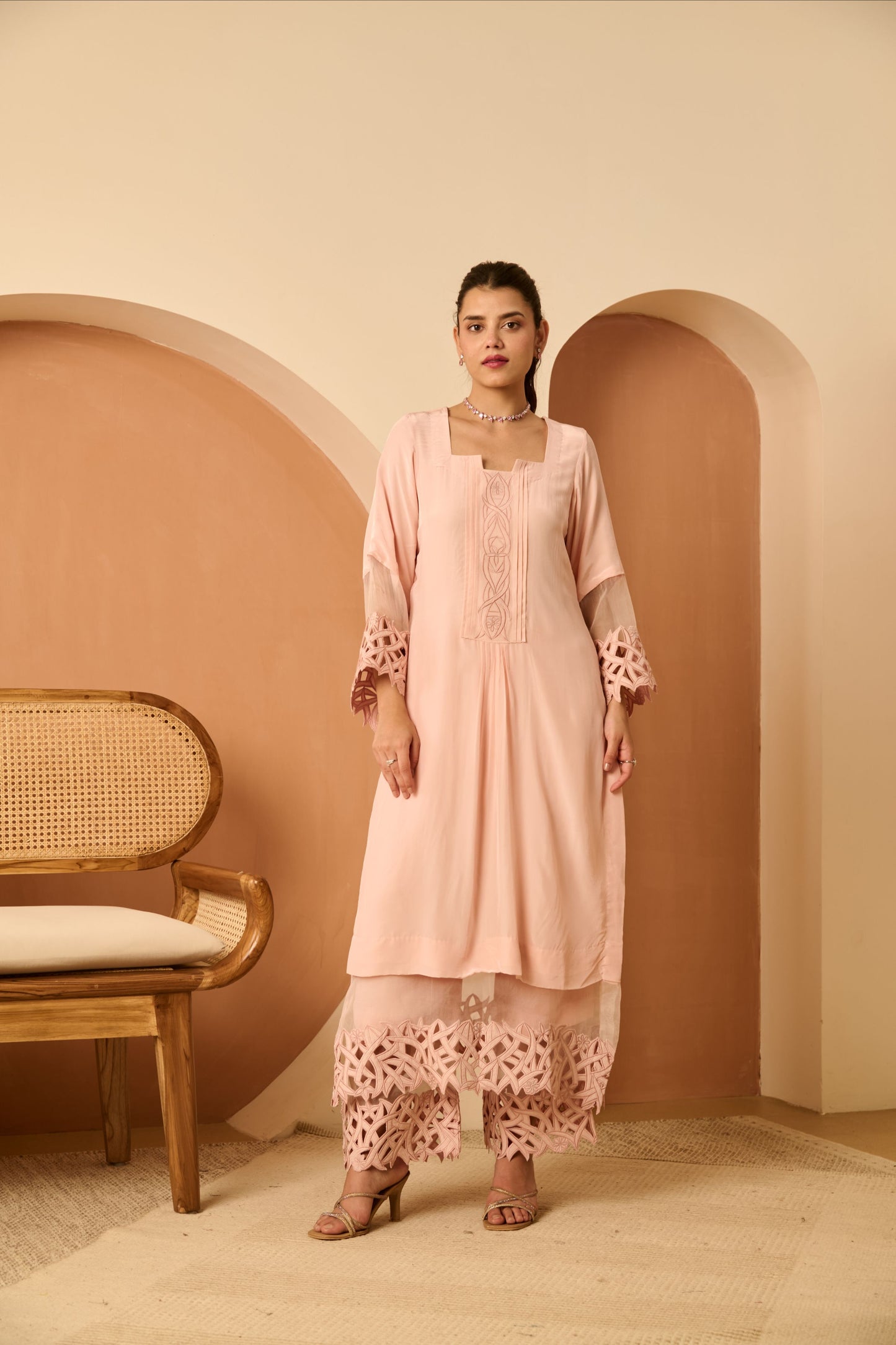 Noor Lehar Cutwork Suit