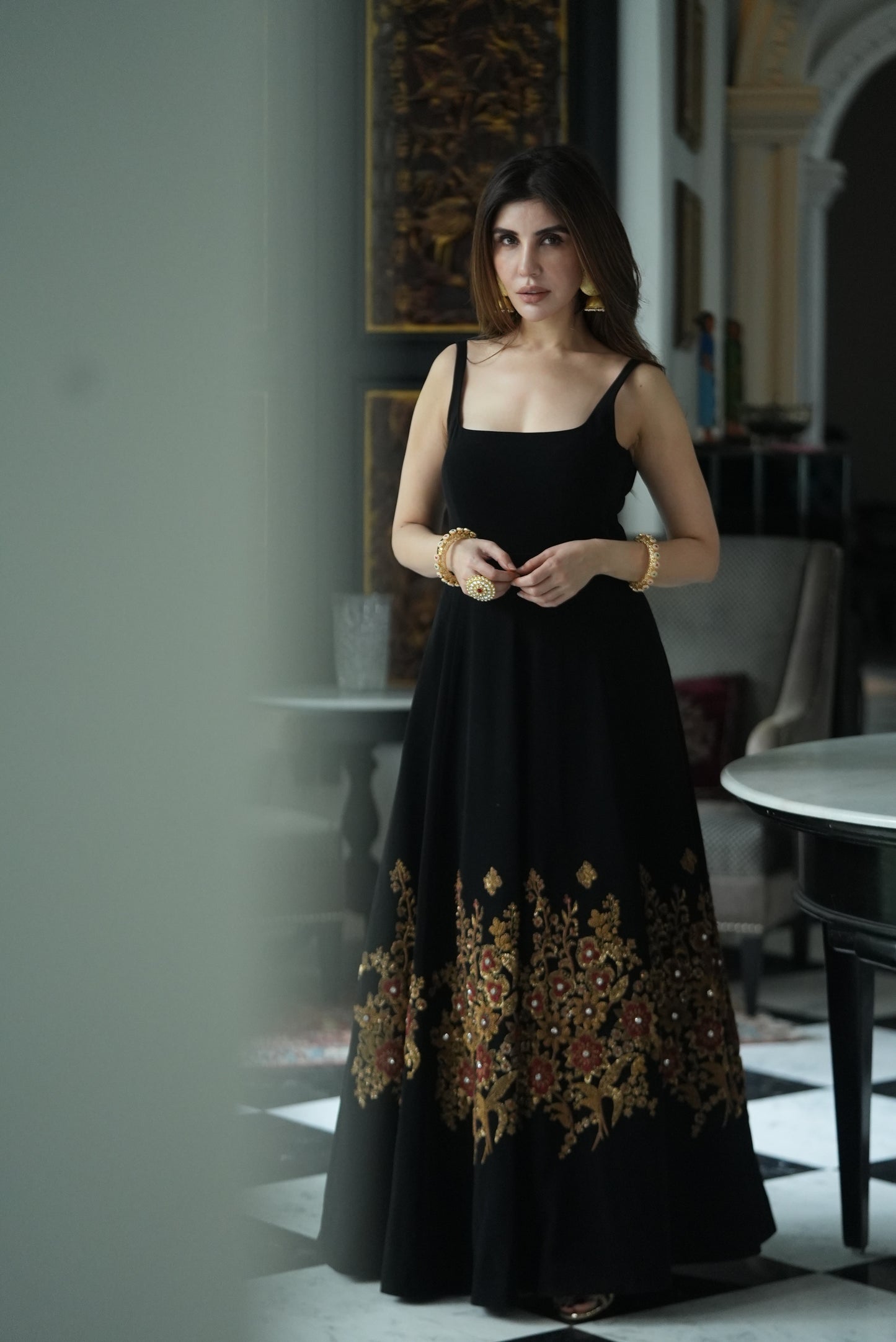 Rohini Mathur in Mumtaaz Gown