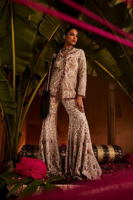 Chandani sharara set