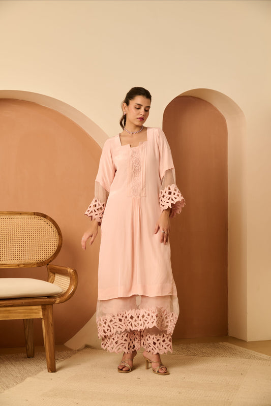 Noor Lehar Cutwork Suit