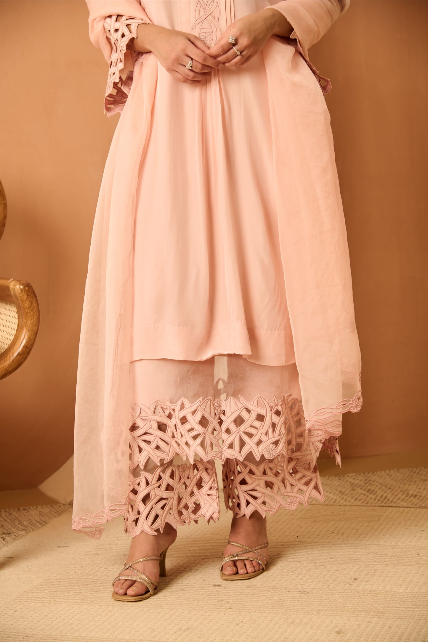 Noor Lehar Cutwork Suit