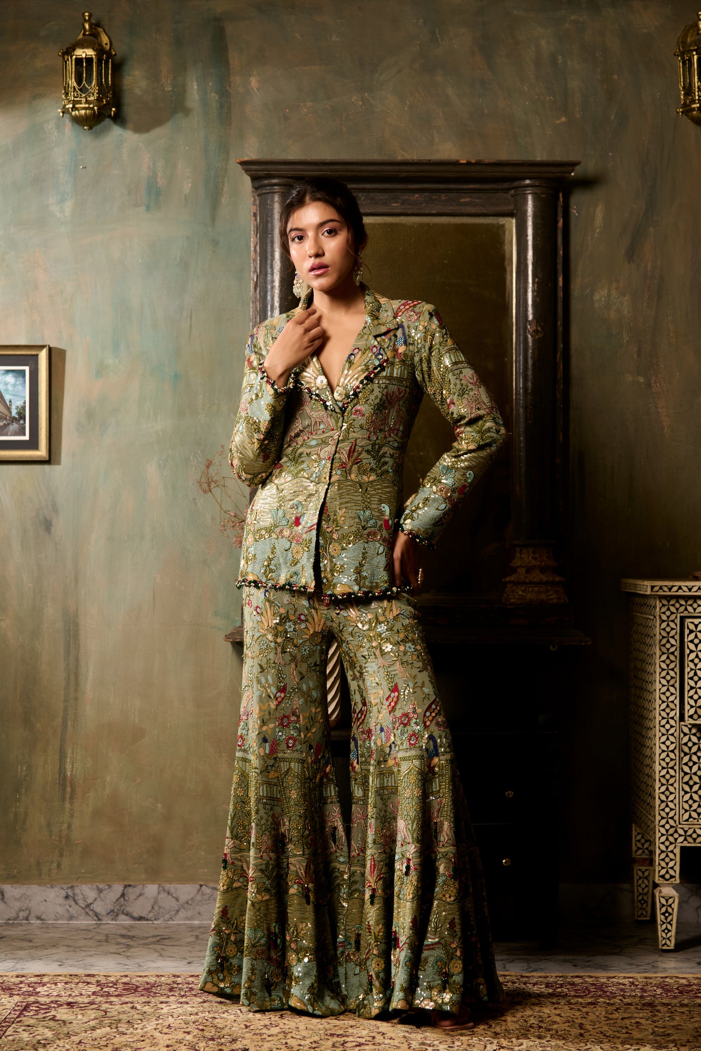 CHAMPA SHARARA SET