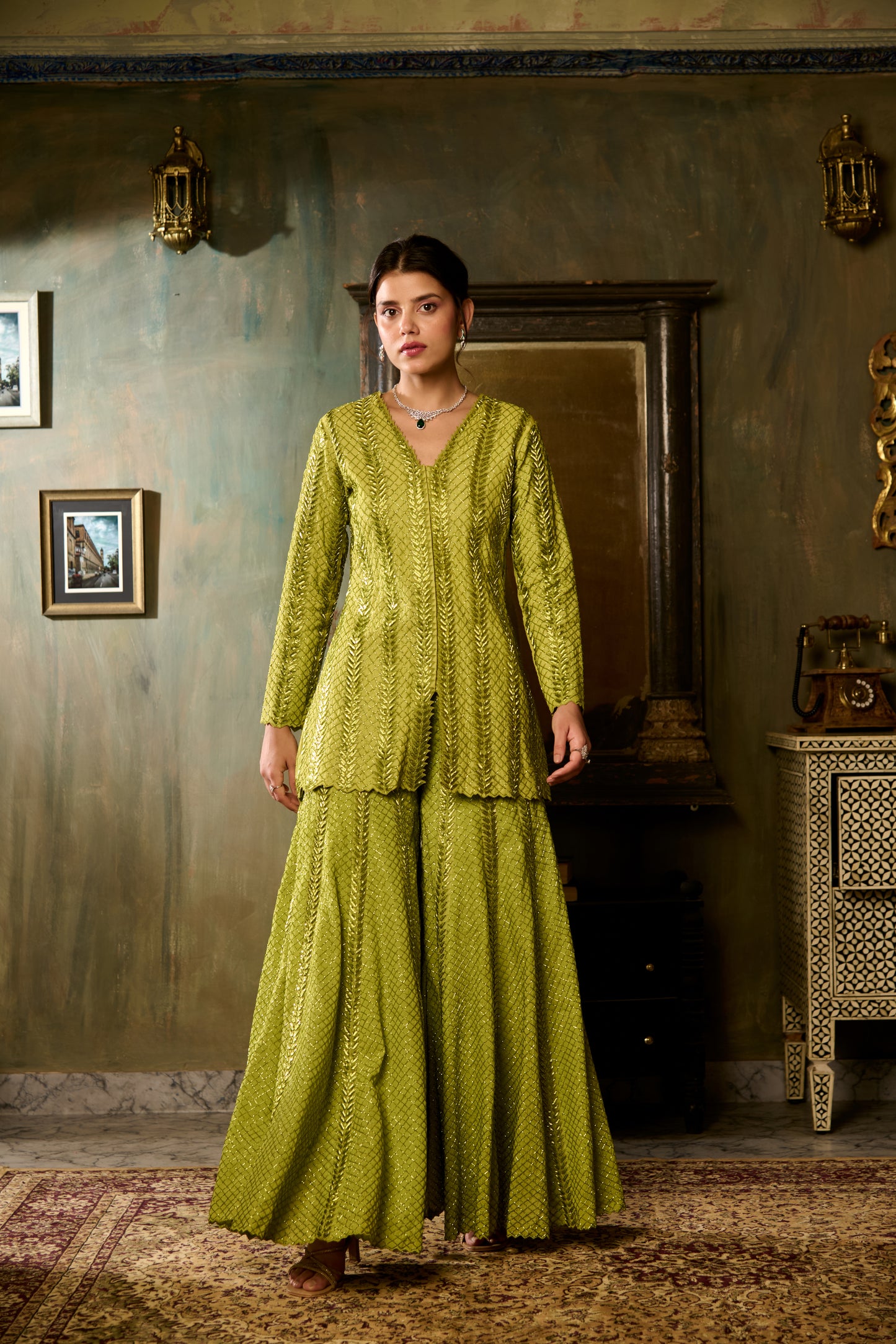 NAYANTARA SHARARA SET