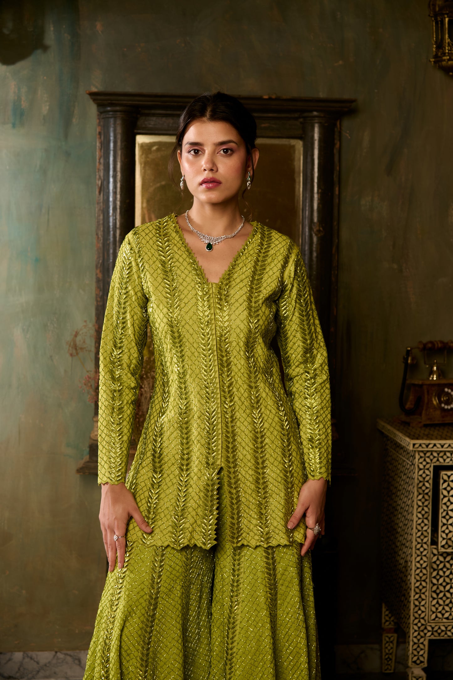 NAYANTARA SHARARA SET