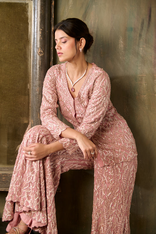 GULMOHAR SHARARA SET