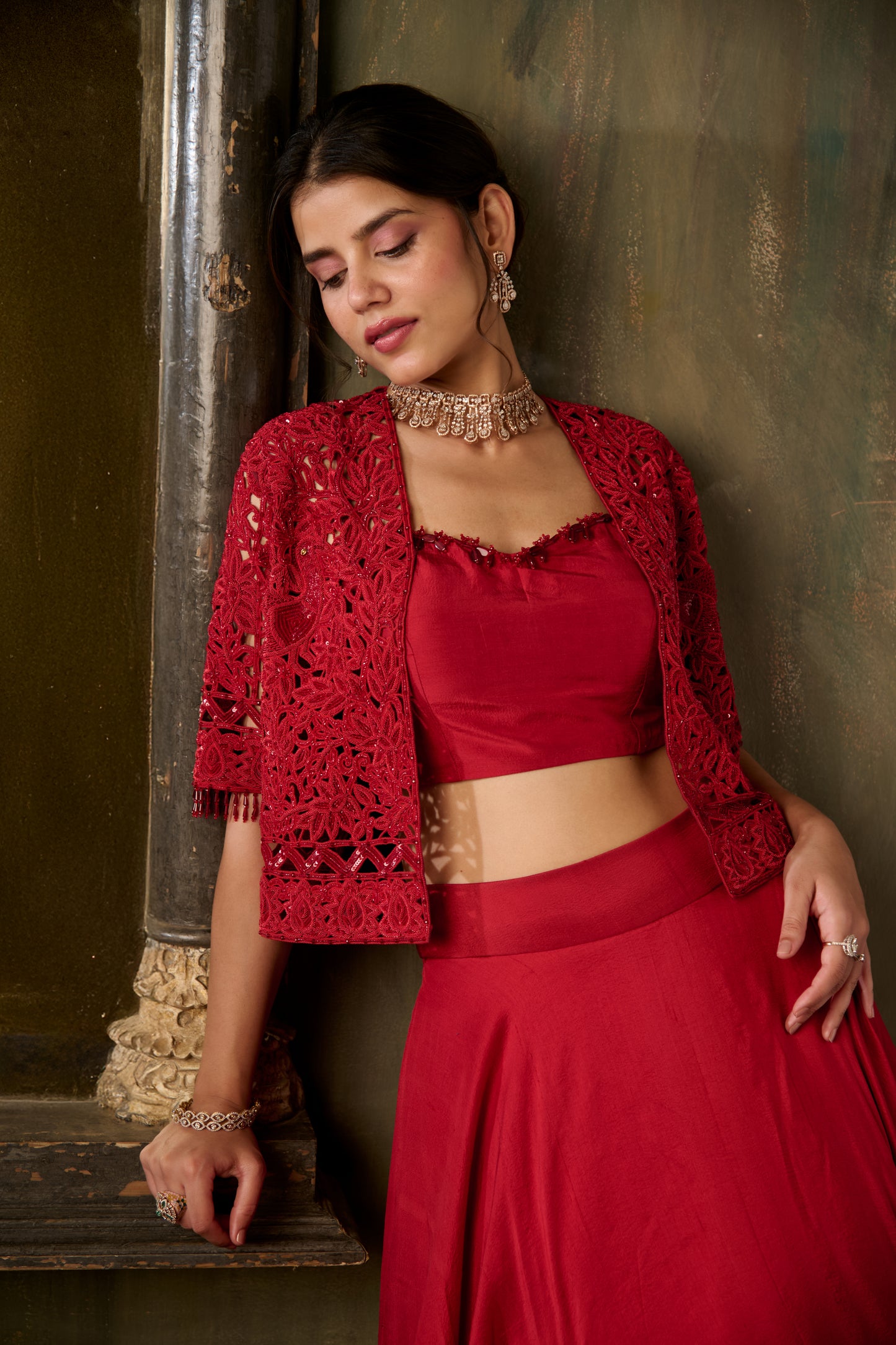 MUGHAL SITARA LEHENGA SET
