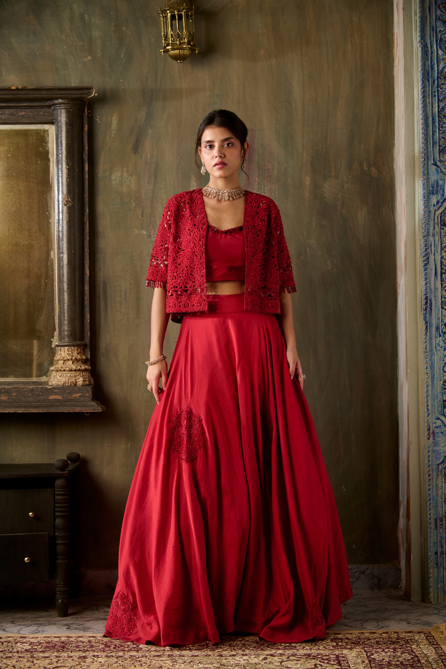 MUGHAL SITARA LEHENGA SET