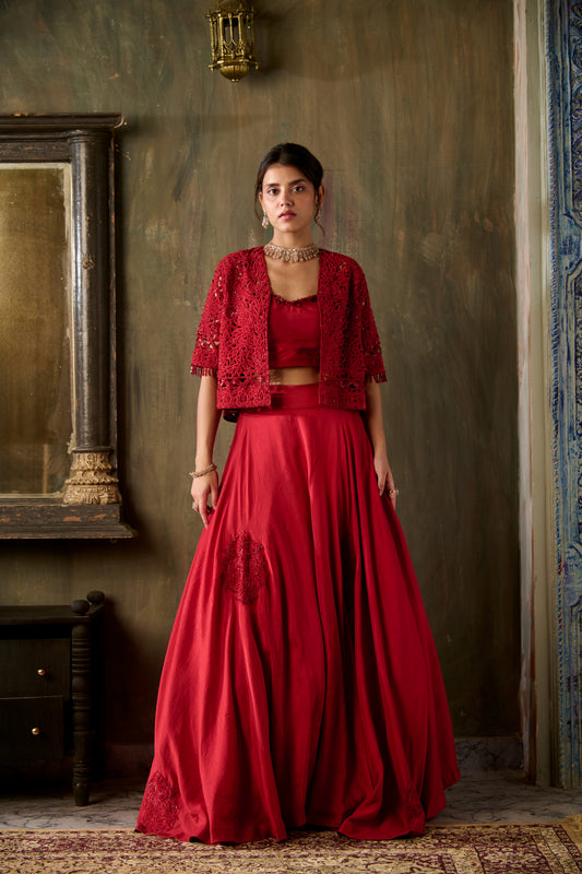 MUGHAL SITARA LEHENGA SET
