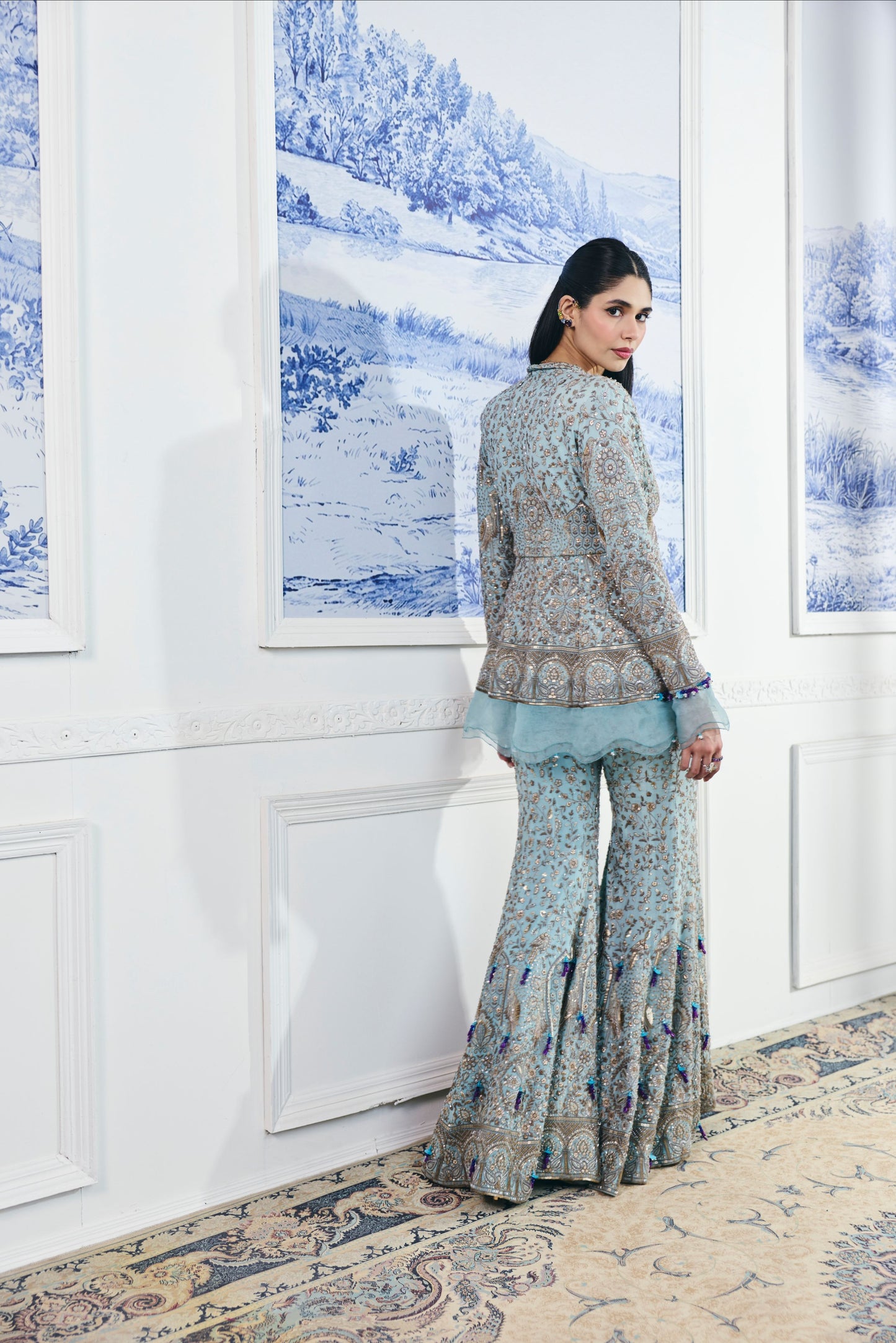 Bagheera Sharara Set
