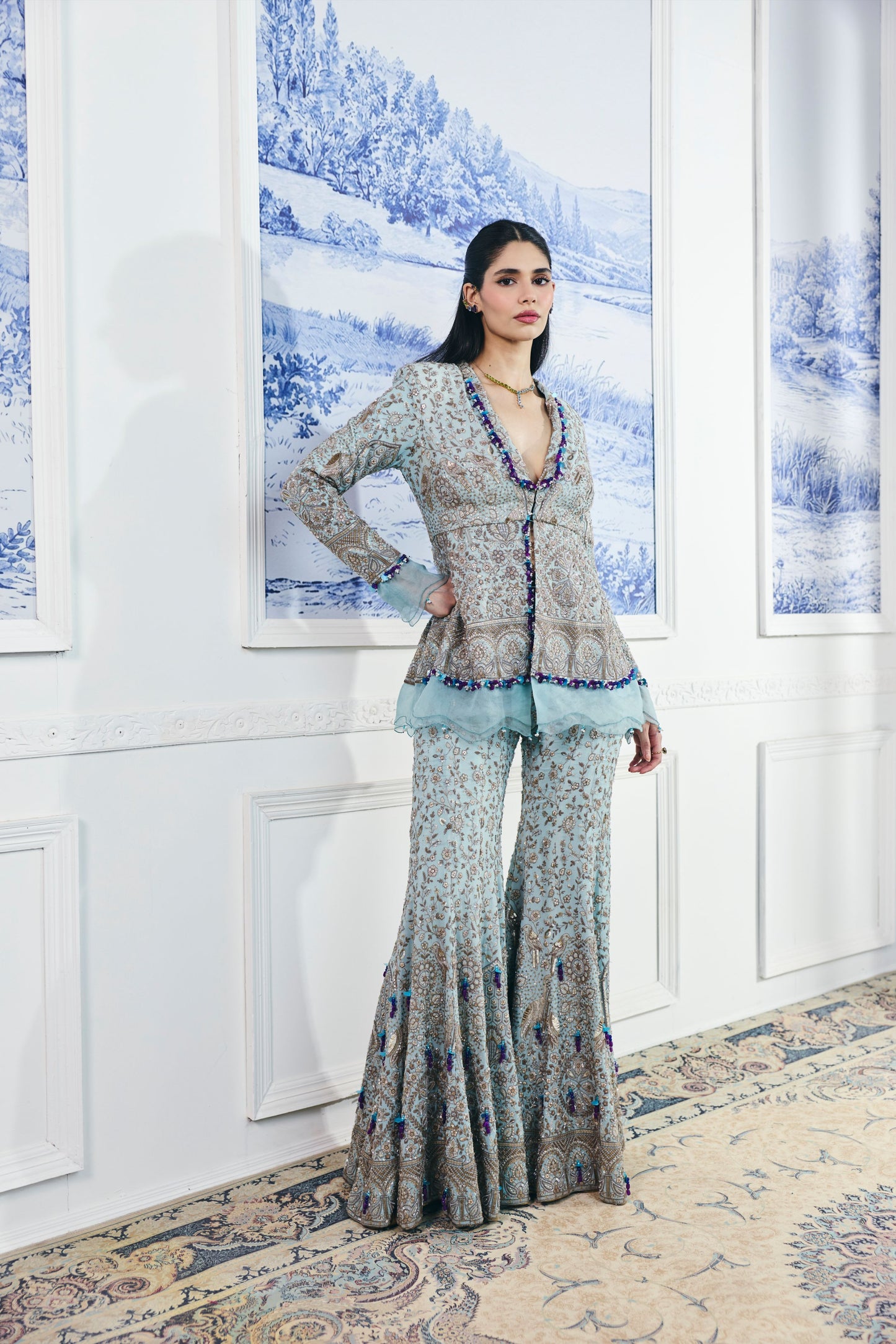Bagheera Sharara Set