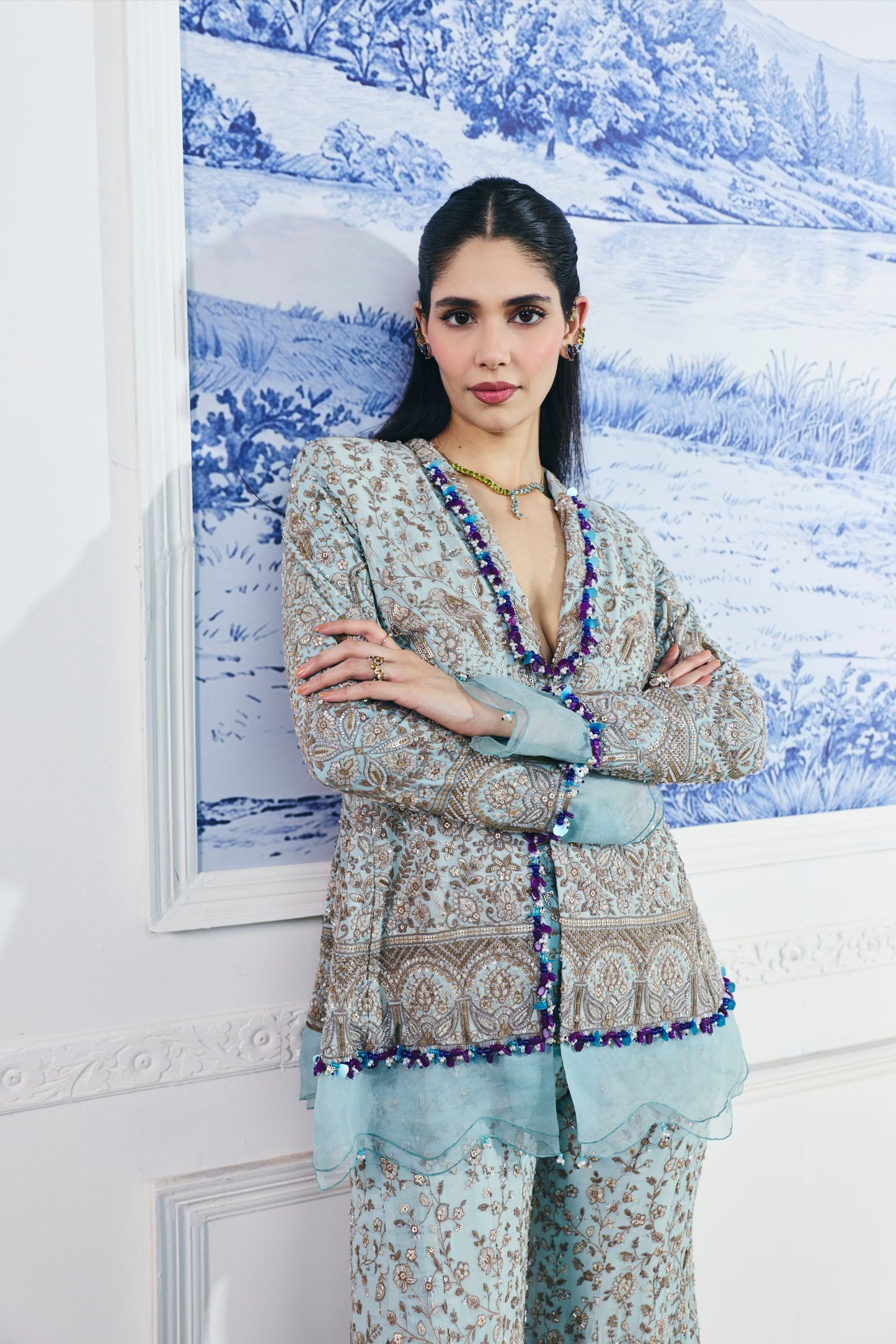 Bagheera Sharara Set