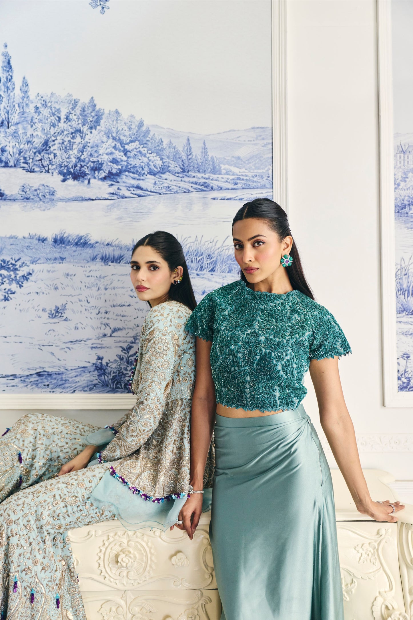 Meher Drape Set