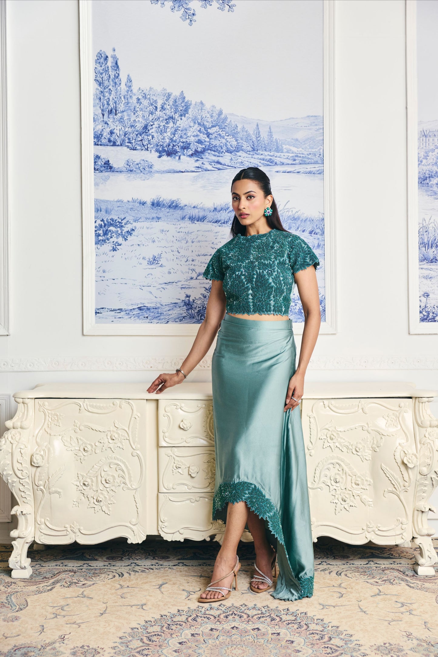 Meher Drape Set