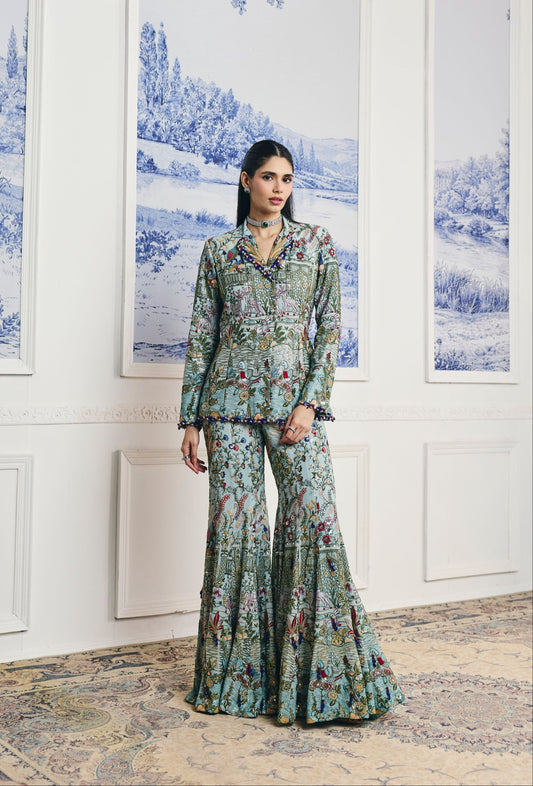 Champa Sharara Set